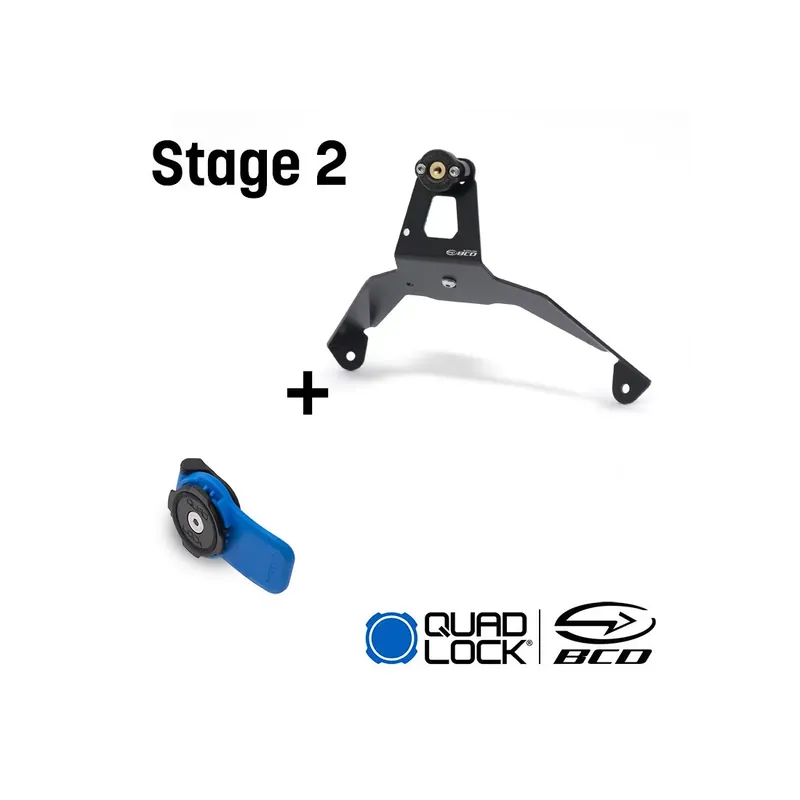 Support téléphone BCD Quadlock Honda Forza 750 depuis 2025 (stage 2) Offre Du Jour