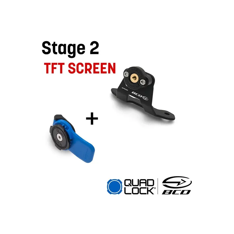 Support Quadlock BCD Yamaha MT-07 ÉCRAN TFT 23-24 (Version STAGE 2) Petit Prix