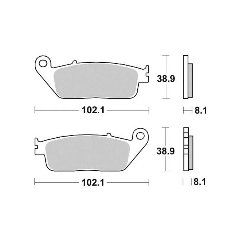 Plaquettes de frein Perfect AVANT racing Honda Forza 125 Vente Flash