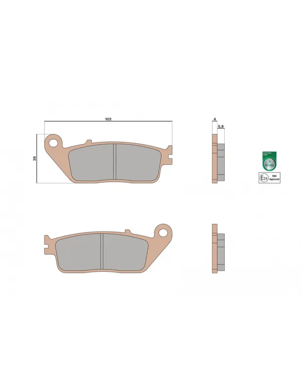 Acheter Direct Plaquettes de frein AVANT MHR Kymco K-XCT 125