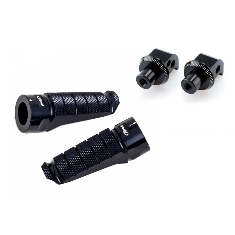 Repose-pieds racing passager PUIG Noirs TMAX 560 / 530 17-26 Commande En Gros