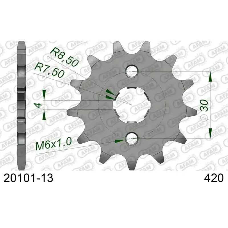 Acheter Direct Pignon 13 dents pour chaine 420