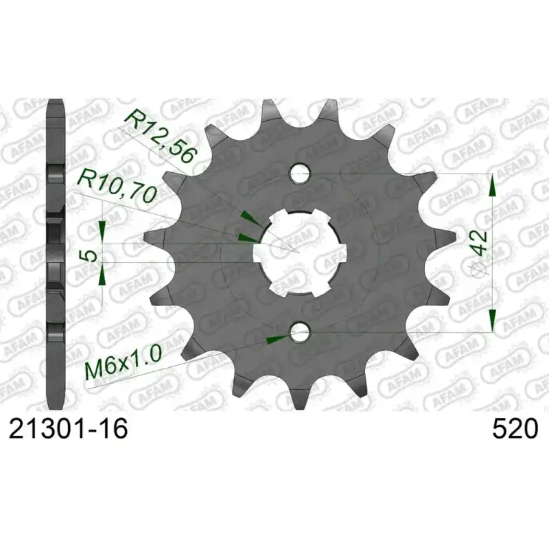 Acheter En Ligne Pignon 16 dents pour chaine 520