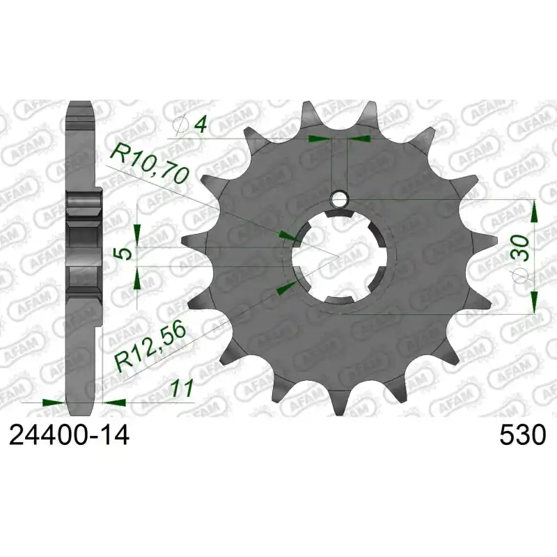 DID KIT CHAINE ACIER KAWASAKI KH 500 H1 Promotion Saisonnière