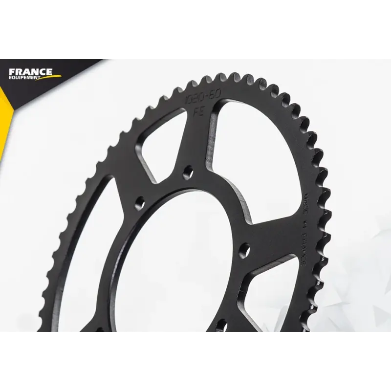 Vente Directe Couronne Acier 60 dents pour chaine 420 – France Equipement 1159.1020.60