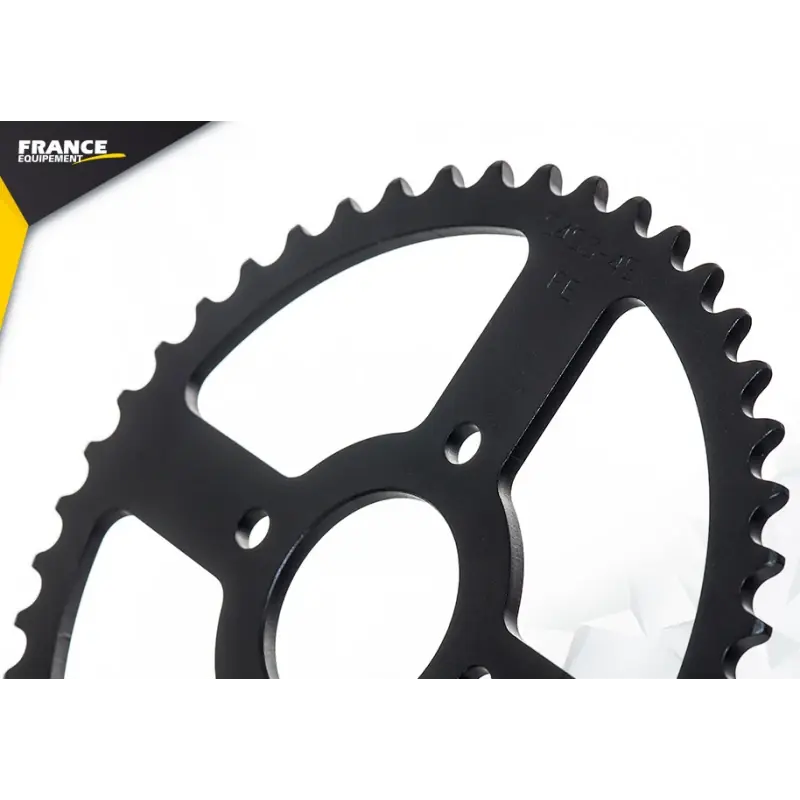 Achat Immédiat Couronne Acier 45 dents pour chaine 520 – France Equipement 4913.5453.45