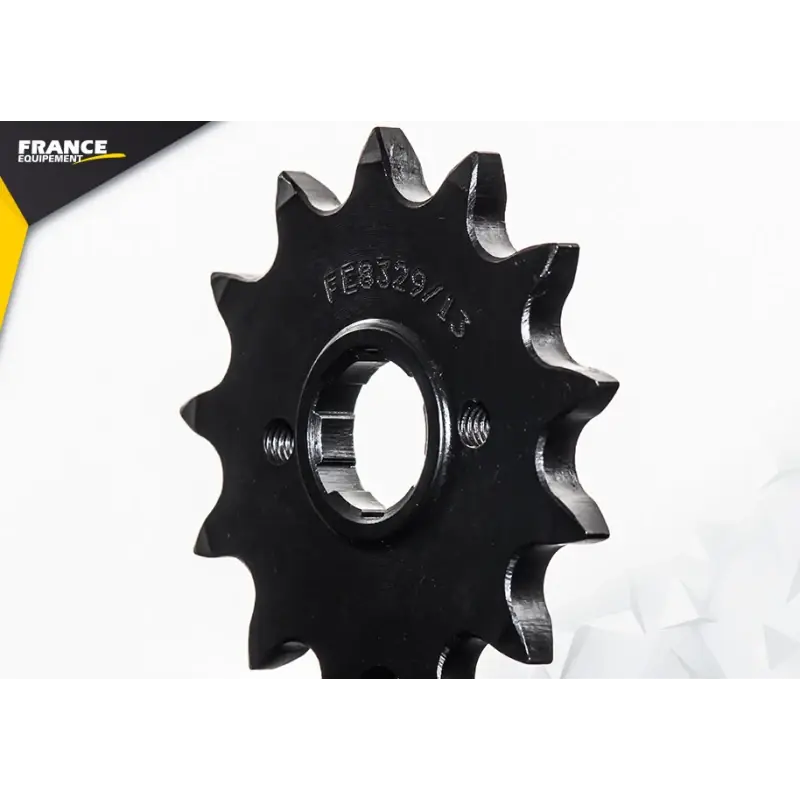 Certifié Pignon 13 dents pour chaine 520 – France Equipement 1009.E8329.13