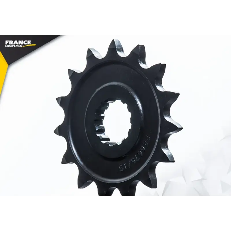 Pignon 15 dents pour chaine 520 – France Equipement 9295.E6676.15 Promotion