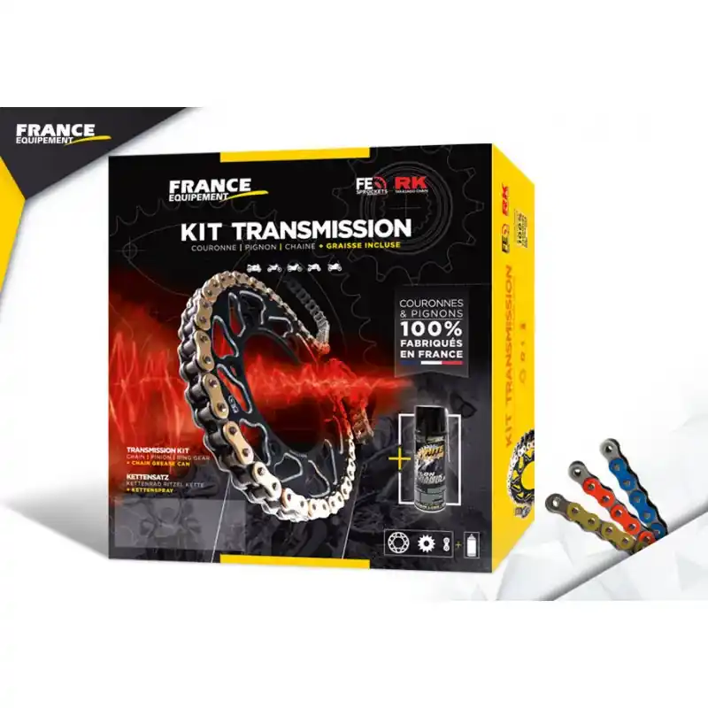 Vente Directe KIT ALU YAMAHA YZ 85 2003/20 Grandes Roues 14X52 RK428MXZ