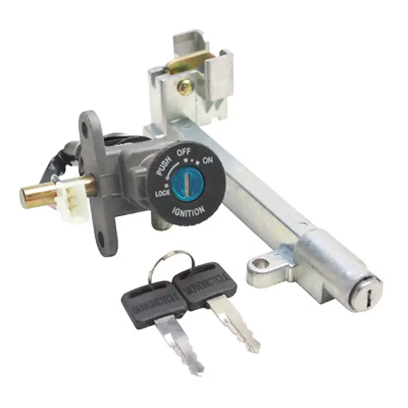 Prix Bas Contacteur à clé adaptable MBK Booster NG Yamaha BWS NG 2003 3 fils avec serrure