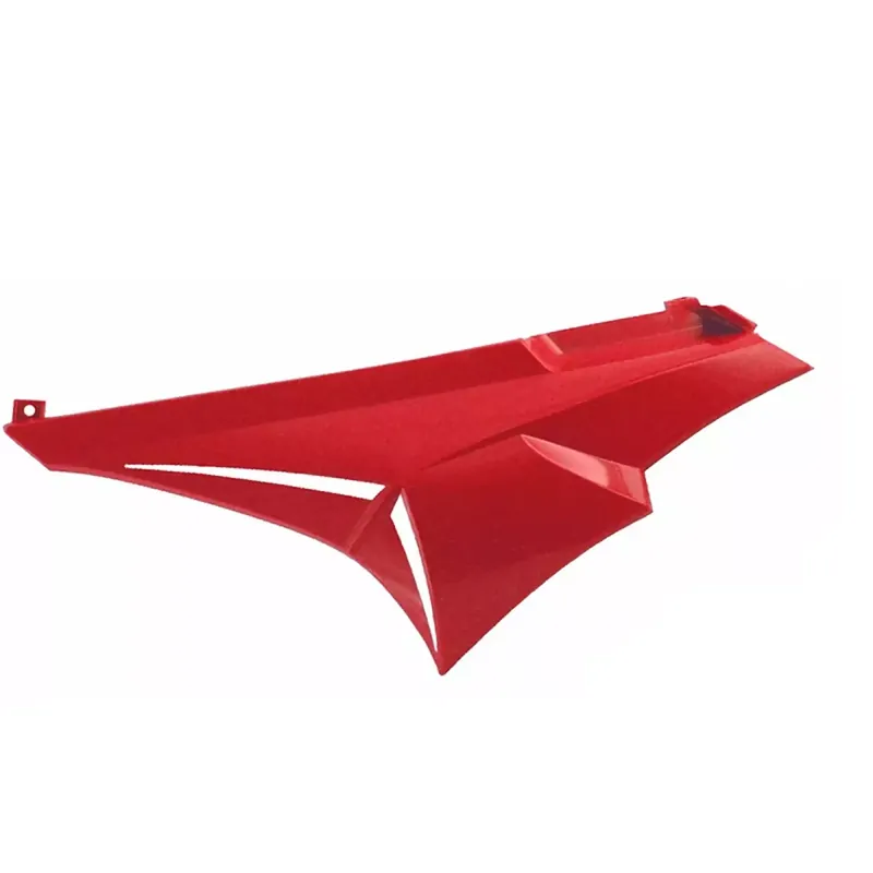 Carénage / Coque Arrière Gauche Derbi Senda avant 2011 – TNT Rouge Jusqu&rsquo;à Épuisement Des Stocks