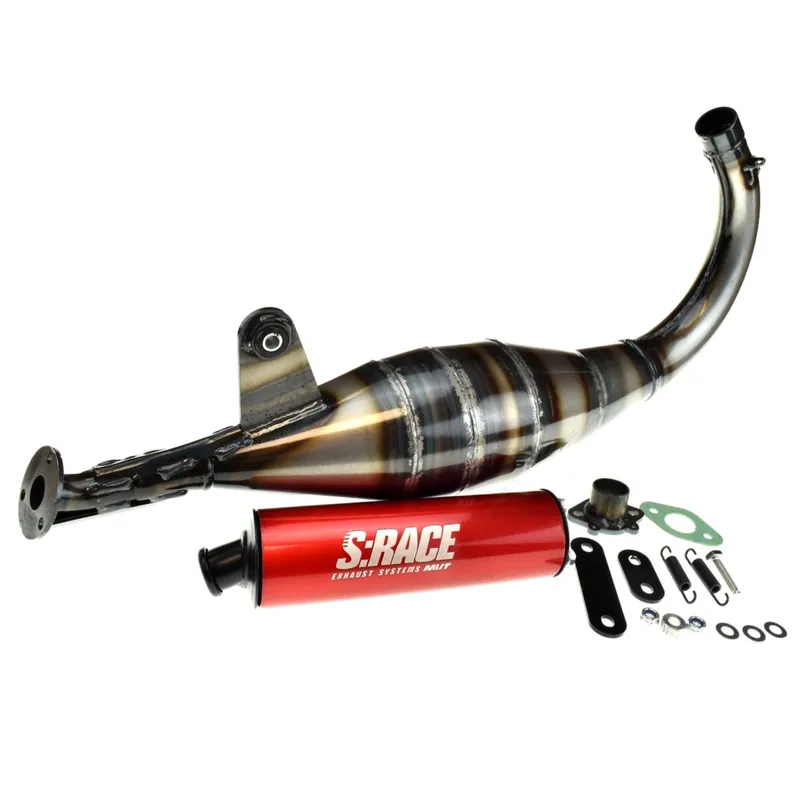 Pot Passage Bas DERBI 70 / 80cc – S-RACE MVT Offre Limitée