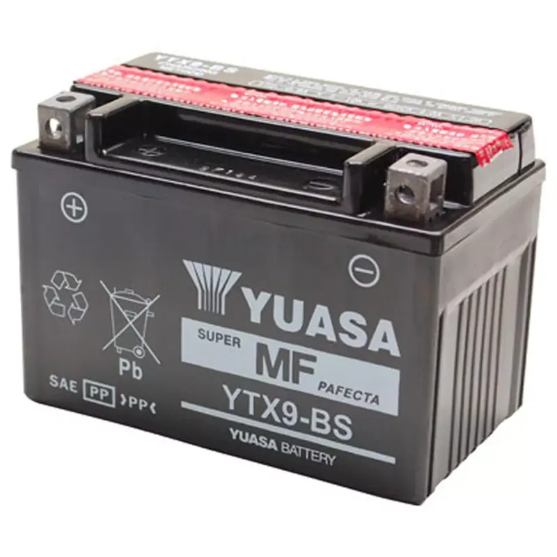 Batterie 12V 8 Ah YTX9-BS – YUASA sans entretien +G Prix Bas