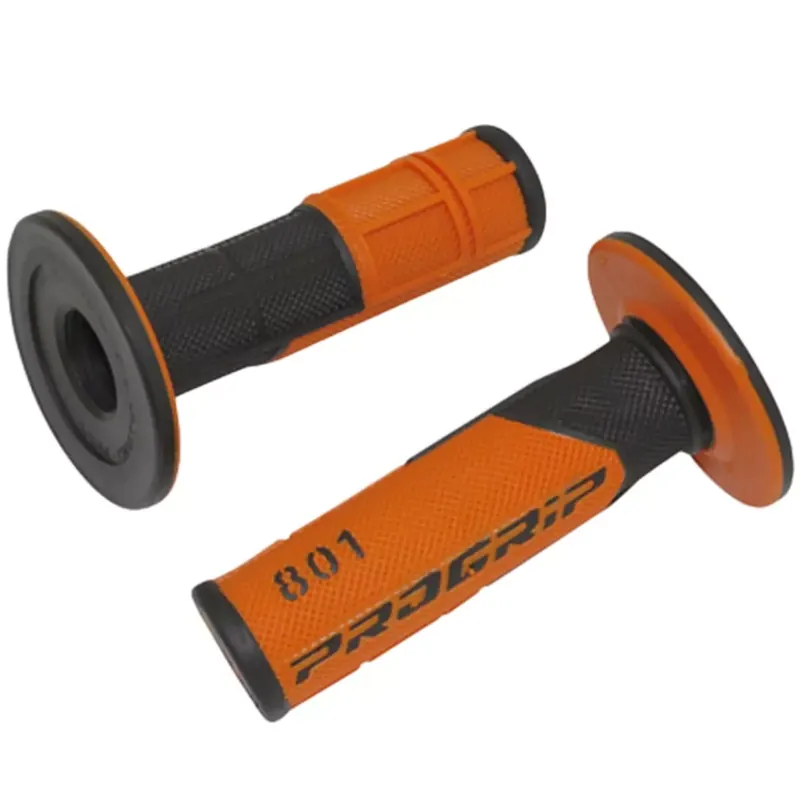Poignées de Guidon – Progrip 801 Off Road Noir / Orange Prix Choc