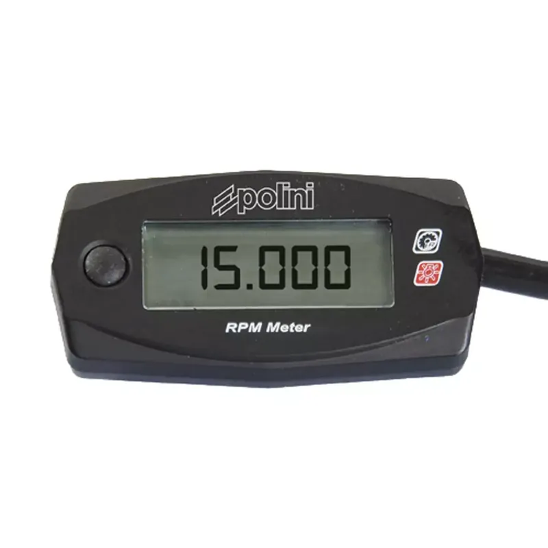 Produit De Marque Compte Tours Electronique Digital LCD – POLINI 2T / 4T 15000trs/min