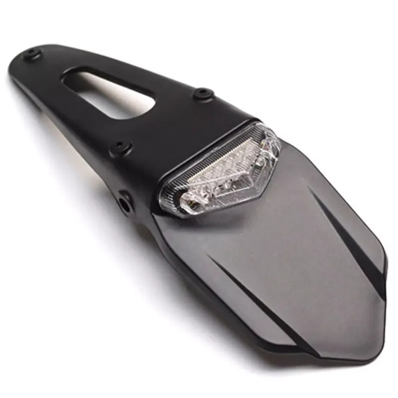 Support de plaque / bavette avec feu arrière à leds Transparent – Replay Premium Offre Du Jour