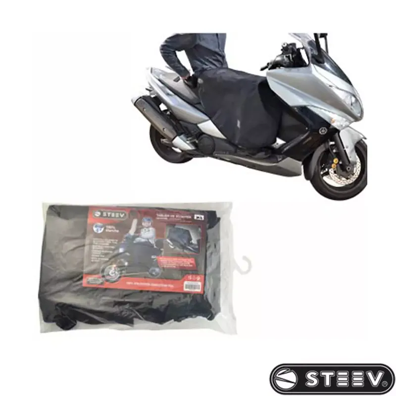 Tablier de Protection Pluie Scooter STEEV Noir Marque