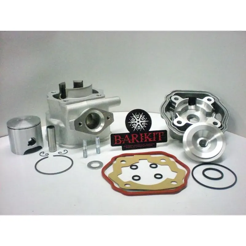 Authentique Kit Cylindre 80cc DERBI E2 – BARIKIT Racing à plot Alu 50mm