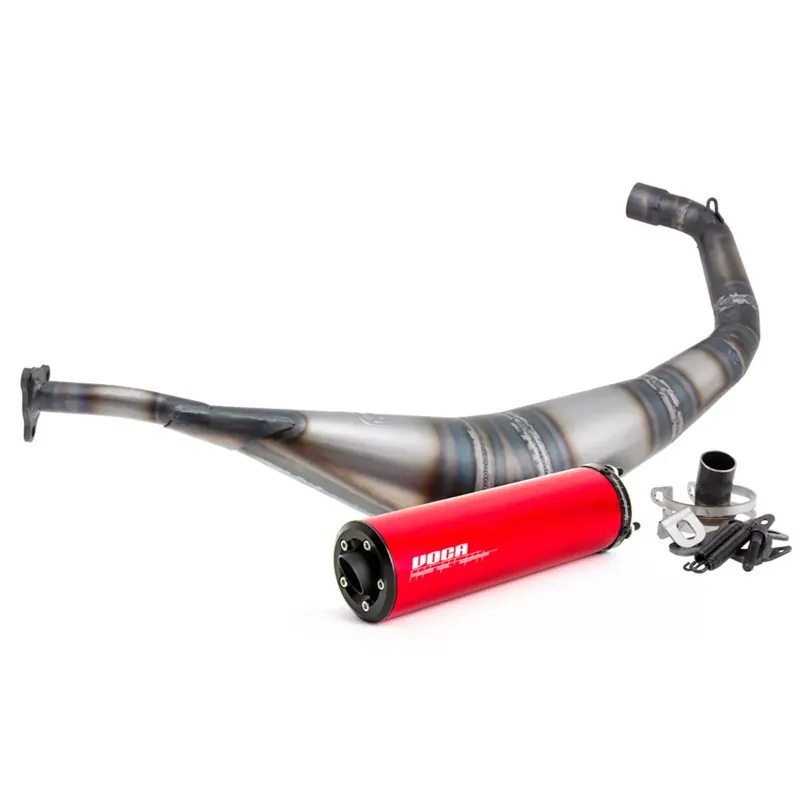 Prix Cassé Pot Passage Bas Derbi 50 / 70cc – Warrior Rouge VOCA Racing