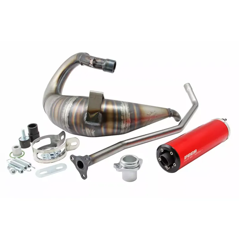 Pot Passage Haut Gauche Derbi E3 E4 Senda DRD Aprilia RX SX 50 / 70cc – Rookie Rouge VOCA Cross Offre Limitée