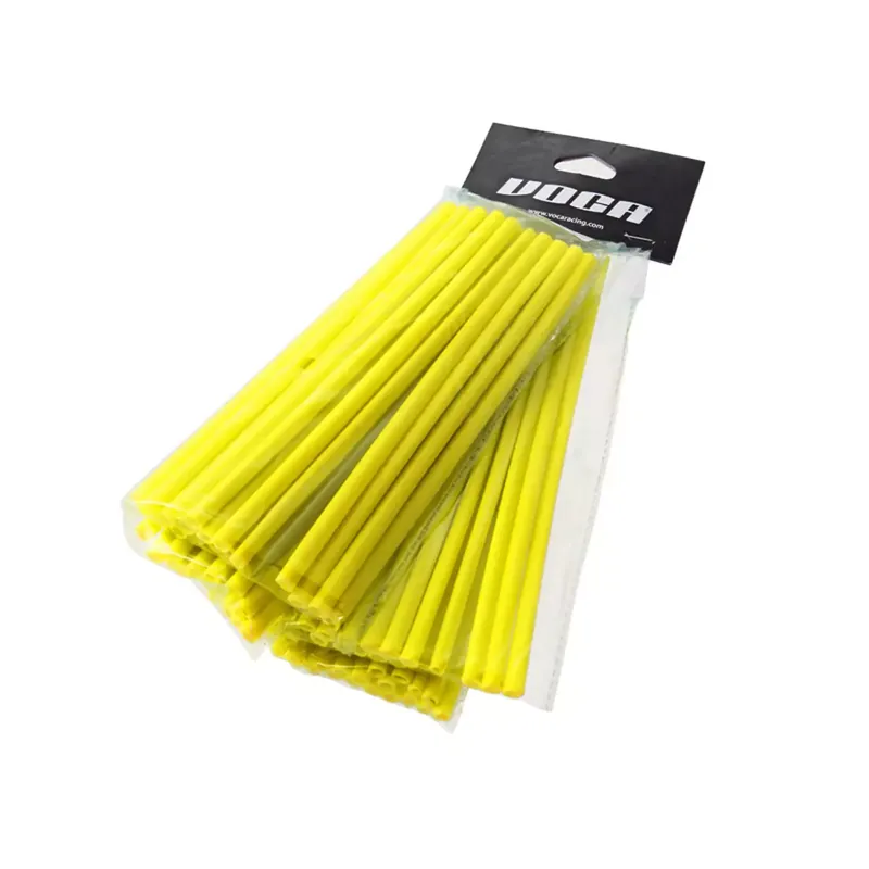 Couvre Rayons Avant / Arrière – VOCA Spokes Jaune Promotion