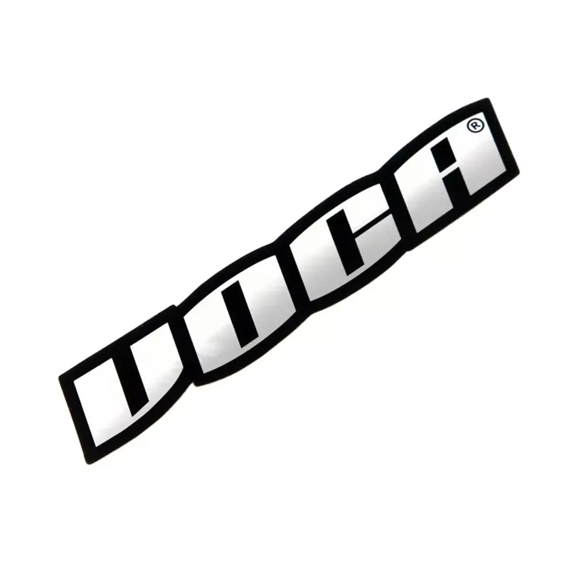 Autocollant / Sticker – VOCA Racing Haute Température Chrome 11x4cm Nouveauté