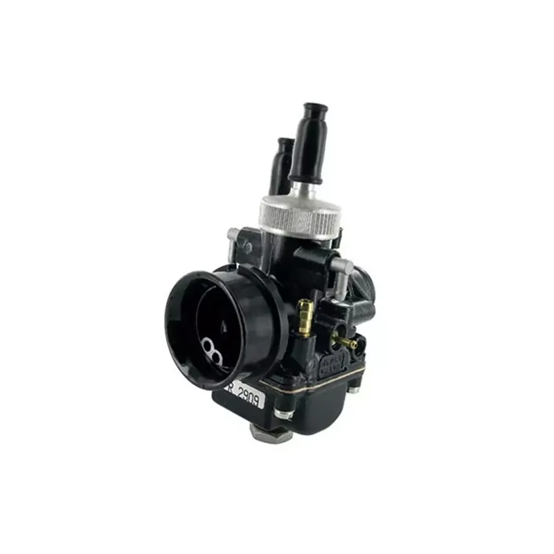 Carburateur 19mm – Dellorto / Stage6 MKII PHBG Black Edition Montage souple / Starter à câble / Graissage séparé / Couvercle Ron Prix Bas