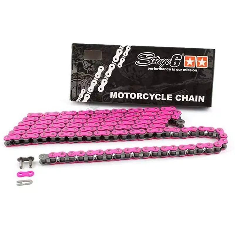 Satisfait Ou Remboursé Chaîne 420 – 140 maillons – Stage6 HQ Rose Fluo