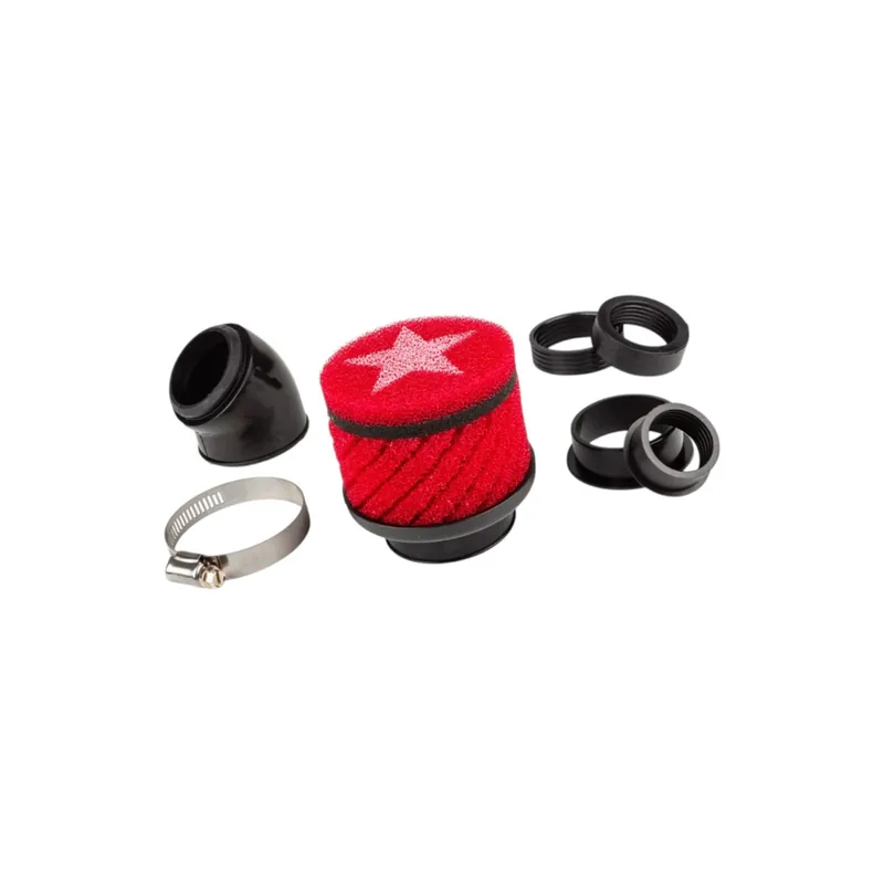 Prix Choc Filtre à air Sport Powered STAGE6 28-48mm – Rouge