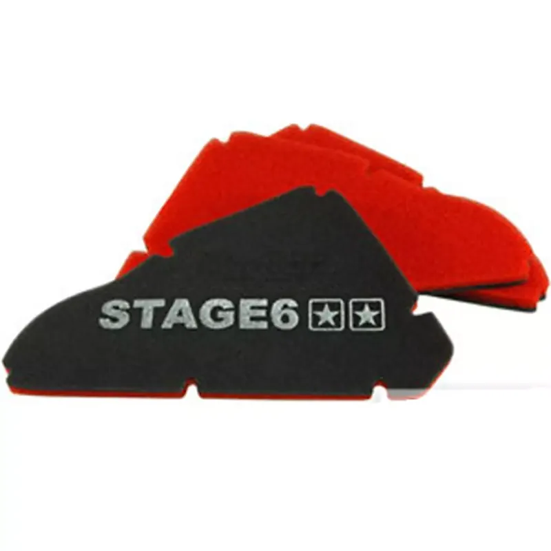 Prix Choc Mousse Filtre à Air Piaggio NRG Typhoon / Gilera Runner Stalker 2T & Liberty 4T – Stage6 Double Sponge