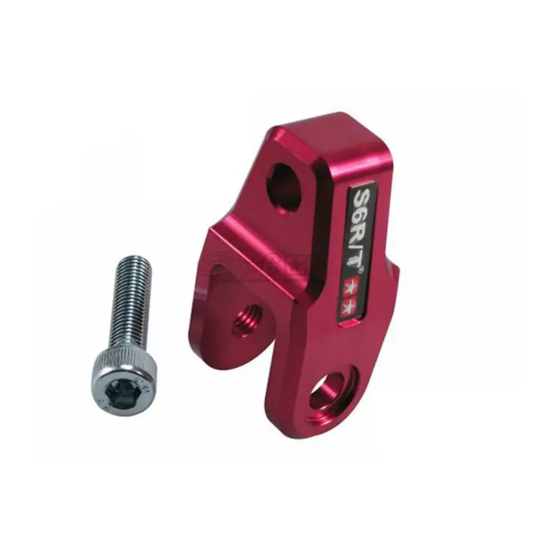 Commander Vite Réhausseur d'amortisseur +40mm Homologué – Stage6 CNC Rouge