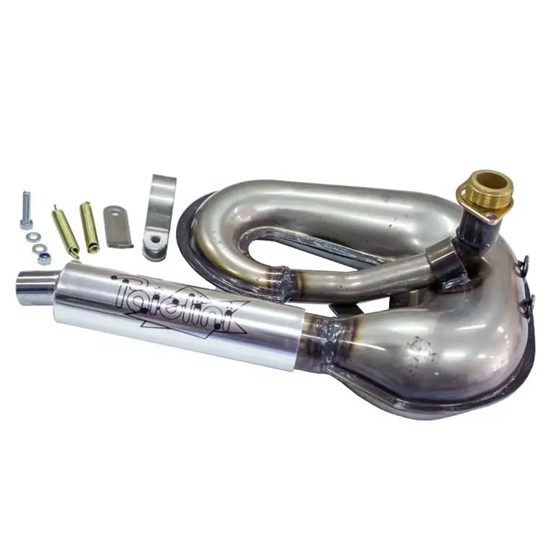 Prix Réduit Pot Peugeot 103 SP MVL – PAIOLINI Serpentin Verni Fixation à écrou