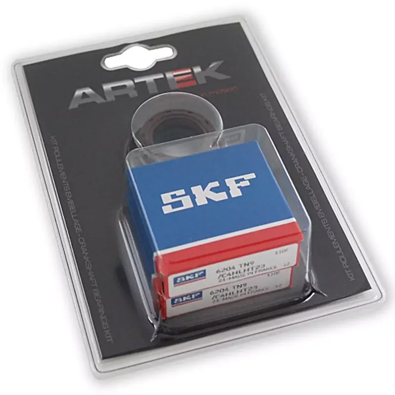 Kit roulements C4 + joints spi vilebrequin Peugeot Ludix Speedfight 3 – ARTEK K1 cage polyamide Expédition Rapide