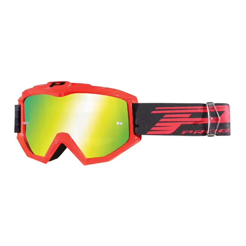 Livraison Express Masque / Lunettes Cross – PROGRIP 3201FL Atzaki Rouge / Noir écran Miroir