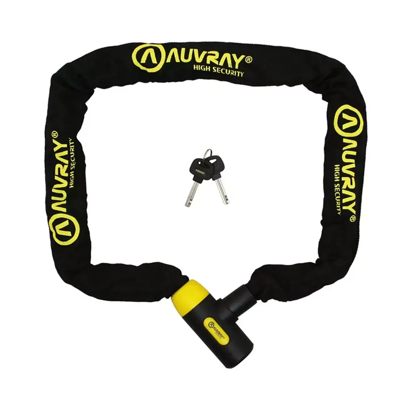 Prix Promo Antivol chaîne à serrure intégrée – AUVRAY C-Block 1.20m