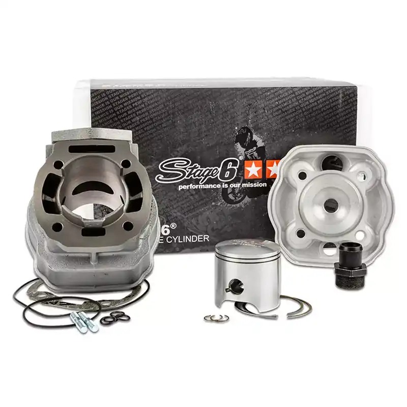 Meilleure Vente Kit Cylindre 77cc Derbi E3 E4 – Stage6 StreetRace fonte 50mm