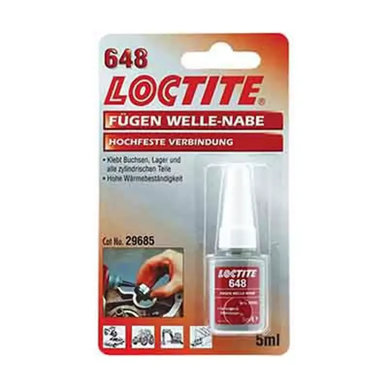 Bloc Presse – Loctite 648 haute résistance 5ml Commander Vite