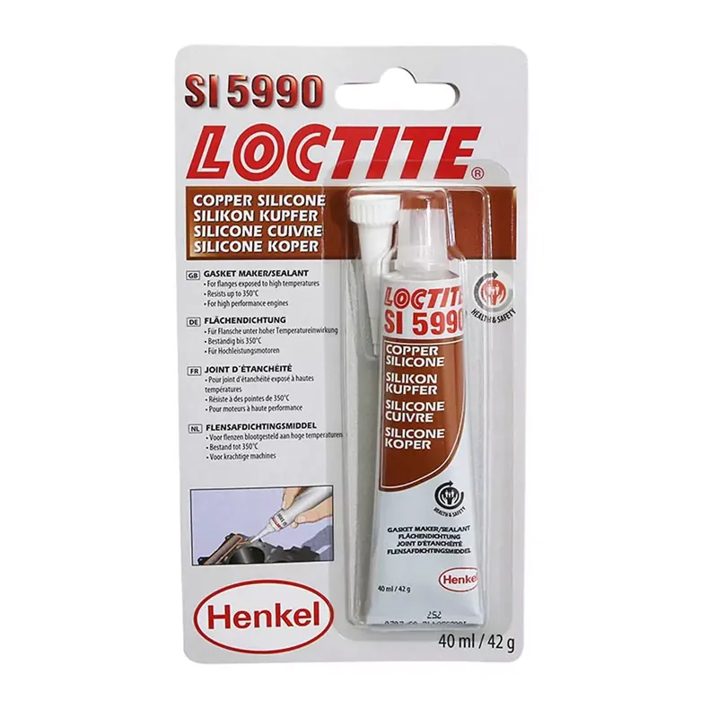 Super Prix Pate à joint – Loctite SI5990 silicone Haute température Cuivre 40ml