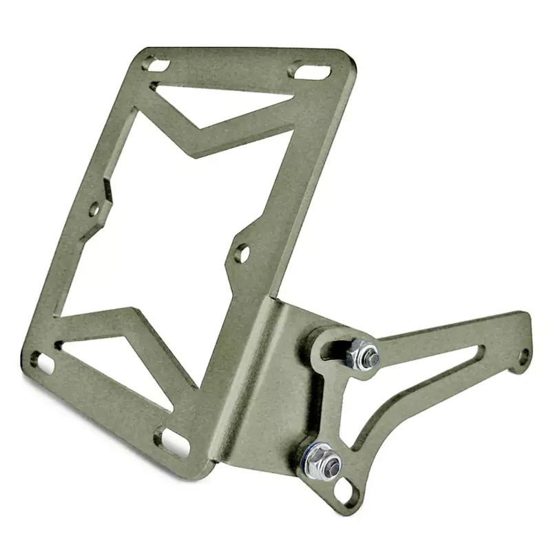 Support plaque immatriculation MBK Yamaha – TNT Fixation Latérale Blanc Meilleur Choix