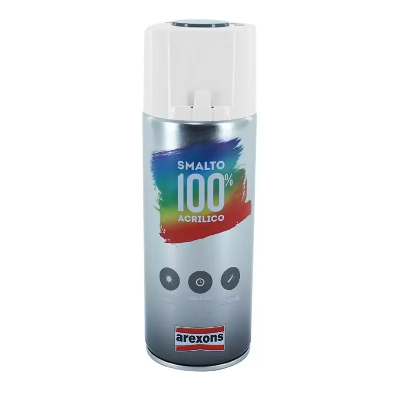 Bombe Peinture – Arexons 100% Acrylique Gris brillant Offre Du Jour