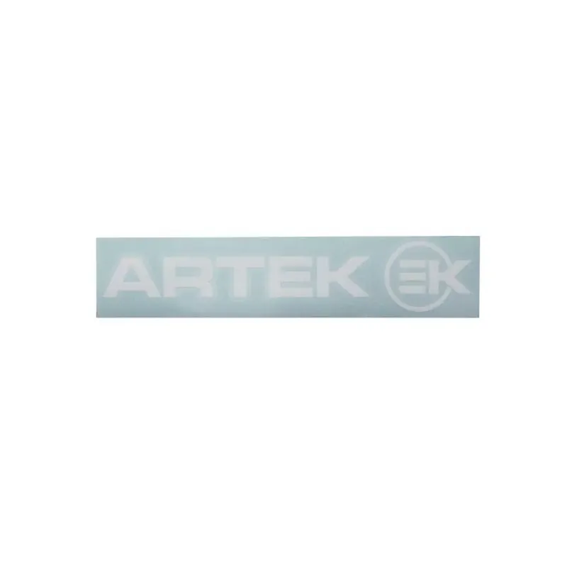 Top Vente Autocollant / Sticker – ARTEK EK Blanc 215 x 45mm