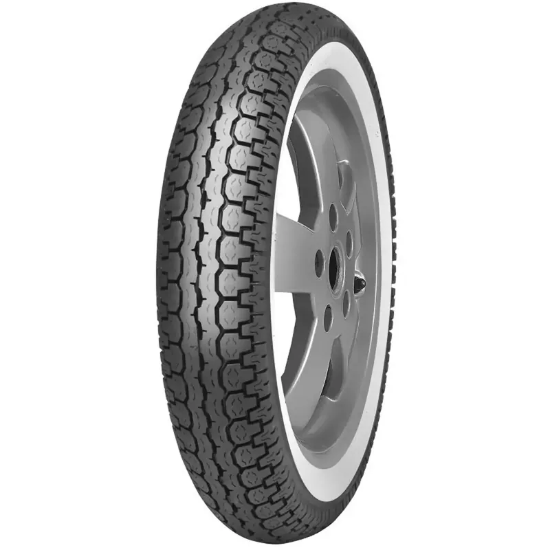 Authentique Pneu 10 pouces 3.50-10 – Mitas B14 Flancs blancs TT 6PR