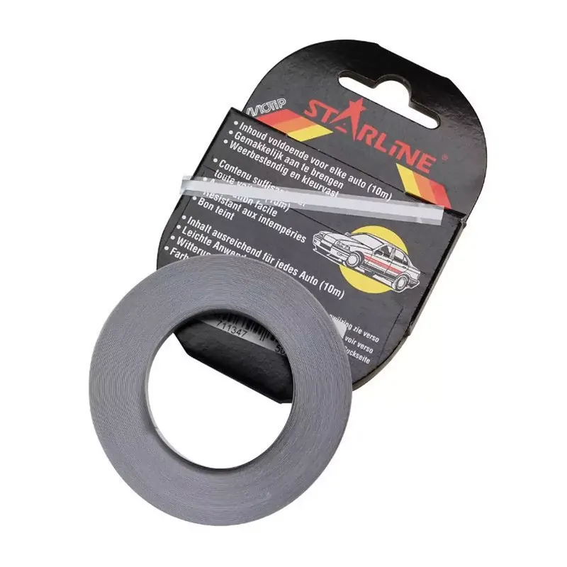 Commander Vite Liseret / Sticker Jante – 3mm Argent Motip Solidline