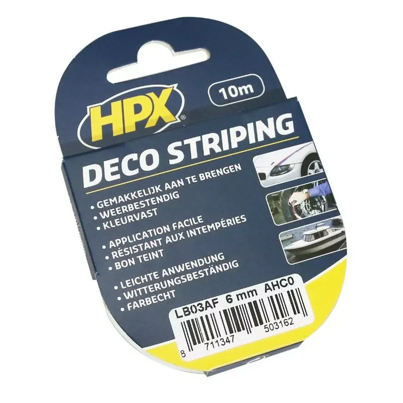 Liseret / Sticker Jante – 6mm Vert Motip Solidline Promotion