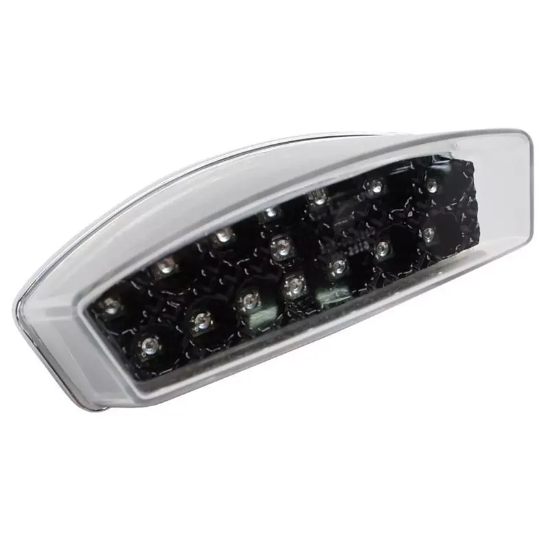 Petit Prix Feu Arrière Derbi Senda MBK X-Limit Peugeot XR6 Yamaha DTR – Type Lexus Noir à Leds