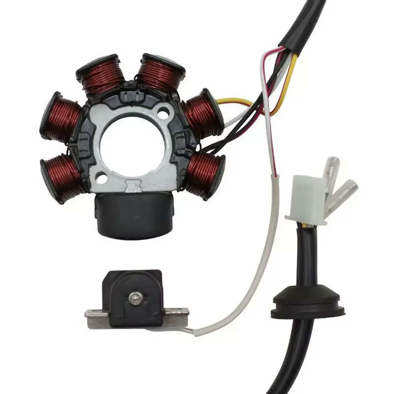 Remise Stator Allumage CPI Keeway – 7 Pôles sans platine 1 connecteur + 2 fils