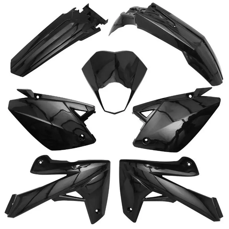 Kit Carénages Rieju MRT à partir de 2009 – Noir Brillant 7 Pièces Satisfait Ou Remboursé