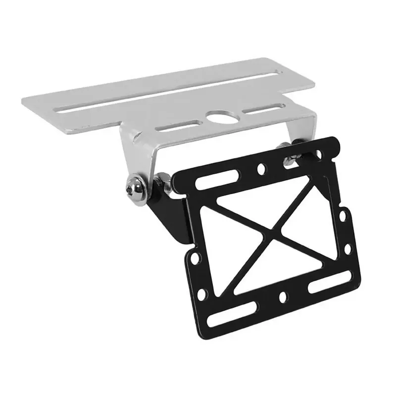 Produit De Marque Support Plaque Immatriculation Universel – M1 Alu