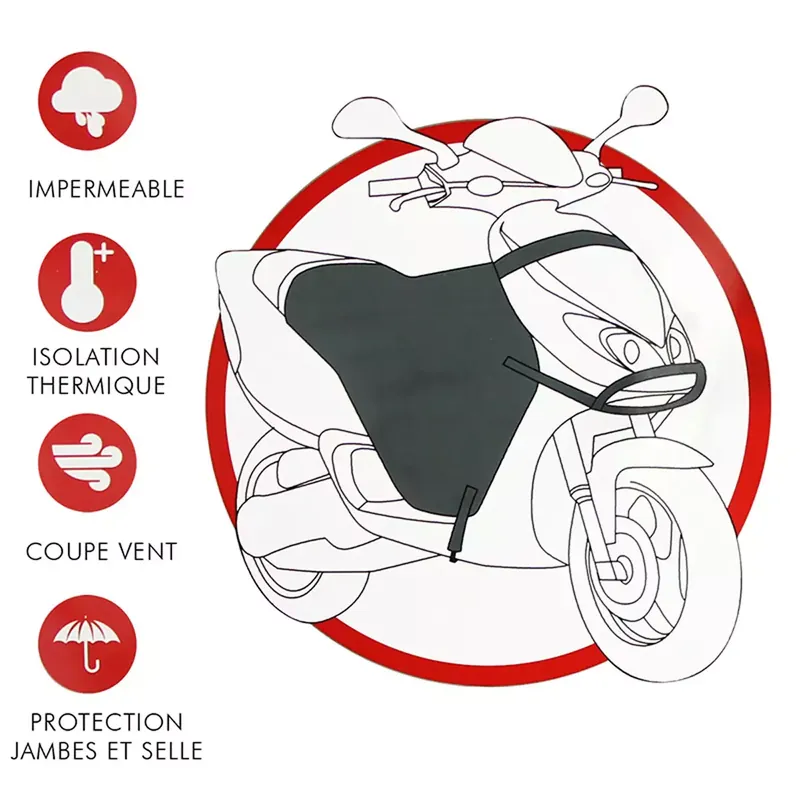 Tablier couvre jambes – Waterproof Universel Scooter Offre Limitée