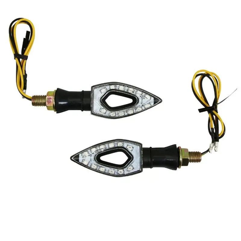 Clignotants séquentiels Avoc Sakura 12 LED transparent noir Dernier Modèle